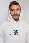 HOODIE NUDE_ Blanc
