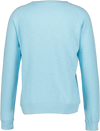 CREW NECK NUDE_ Bleu lagon